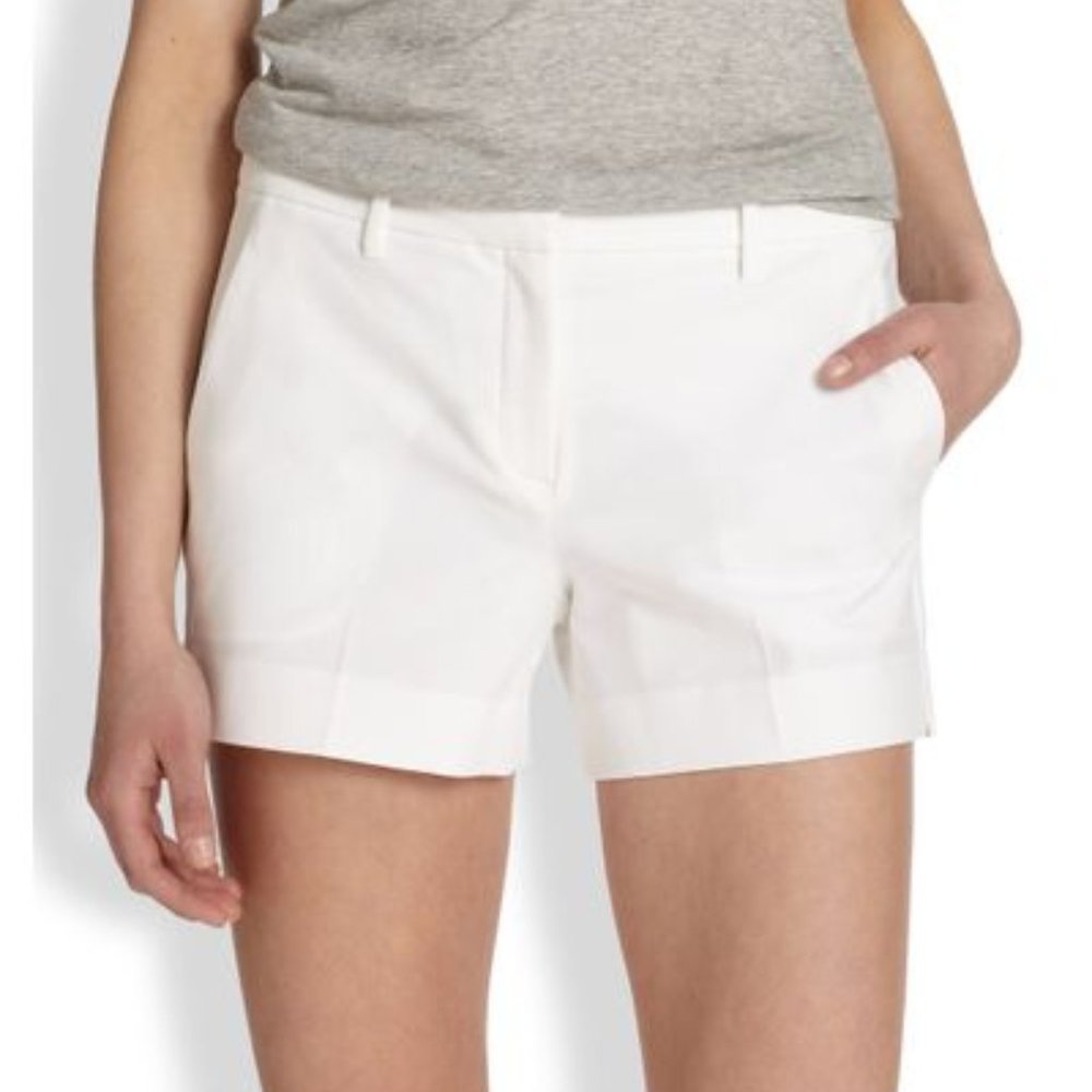 Theory Kasim White Shorts